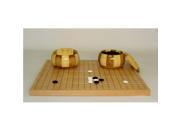 Go Board Game Set with 8mm Stones and Bamboo Storage