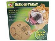 Ethical Pet Seek A Treat Flip N Flap Brown 10 Inch 5652