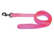 Hamilton Pet Company Single Thick Nylon Lead Hot Pink 1 X 6 SLO 6HP
