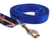 Hamilton Pet Company Double Thick Nylon Lead Blue 1 X 6 DLO 6BL