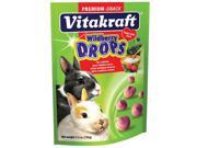 Vitakraft Pet Prod Co Inc Wildberry Drops Rabbit 5.3 Ounce 25443