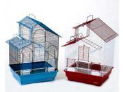 House Style Cage for Birds Color Assorted Size 16X14X24 2 PACK Count 2
