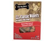 Three Dog Bakery Classic Wafers Oatmeal Apple 13 Ounce 320022