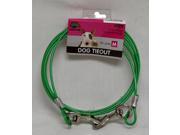 Booda Products Cider Mill Dog Tieout Green 15 Foot 3492015