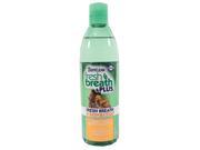 Tropiclean Fresh Breath Plus Skin Coat Water Additive 16 Ounce 001558