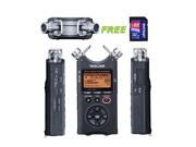 Tascam DR 40 Handheld 4 Track Recorder w a Free Patriot 32GB SD Card