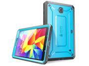 SUPCASE Samsung Galaxy Tab 4 8.0 Case Unicorn Beetle PRO Series Full body Hybrid Protective Case with Screen Protector Blue Black Dual Layer Design Impact