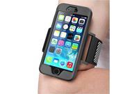 iPhone 6 Armband SUPCASE Apple iPhone 6 Armband 4.7 inch Easy Fitting Sport Running Armband with Premium Flexible Case Combo for iPhone 6 Case Black Not Fit