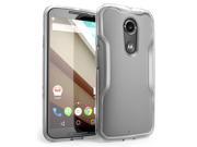 Moto X Case SUPCASE [Unicorn Beetle Series] for All New Motorola Moto X 2nd Gen. Phone 2014 Release Premium Hybrid Bumper Case Frost Clear Not Fit Moto X