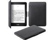 Kindle Voyage Case SUPCASE Slim Lightweight PU Leather Hard Shell Case Cover for Amazon Kindle Voyage Black will only fit Amazon Kindle Voyage