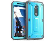 Nexus 6 Case SUPCASE [Heavy Duty] Belt Clip Holster Case for Google Nexus 6 2014 Release [Unicorn Beetle PRO Series] Full body Protective case with Built in