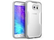 Galaxy S6 Case SUPCASE Unicorn Beetle Series Premium Hybrid Protective Clear Case for Samsung Galaxy S6 2015 release Retail Package Frost Clear Gray