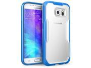 Galaxy S6 Case SUPCASE Unicorn Beetle Series Premium Hybrid Protective Clear Case for Samsung Galaxy S6 2015 release Retail Package Frost Clear Blue