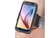 i Blason B00TU9P73M Galaxy S6 Armband SUPCASE Easy Fitting Sport Running Armband with Premium Flexible Case Combo for Samsung Galaxy S6 Black