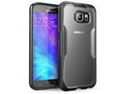 Galaxy S6 Case SUPCASE Unicorn Beetle Series Premium Hybrid Protective Clear Case for Samsung Galaxy S6 2015 release Retail Package Frost Clear Black