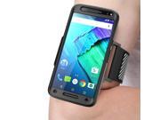 Moto X Pure Edition Armband SUPCASE Easy Fitting Sport Running Armband Case for Motorola Moto X Style Pure Edition 2015 Release with Premium Flexible Case