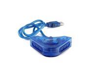 Dual Playstation PS2 Controllers Adapter for PC