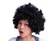 Jheri Curl Afro Costume Party Wig Black