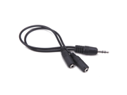 Dual 3.5mm Headphone and Speaker Splitter for Laptop Tablet iPod or Other Audio Player