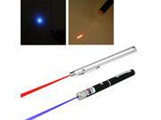 2pc Red Blue Violet 5mW Class 3A Laser Pointers