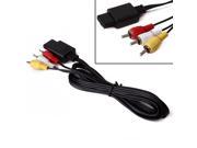 6 ft. Audio Video RCA Cable for Nintendo GameCube N64 SNES