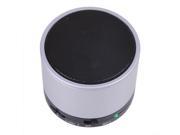 Portable Bluetooth Metal Mini Speaker Silver