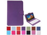 HDE Universal Leather Folding Folio Case for 7 Tablets with USB Keyboard