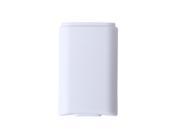 White Replacement Battery Pack Cover Compatible with Xbox 360 Gaming Controller
