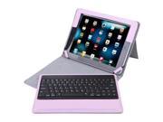 HDE iPad 2 3 4 Tablet Case Rotating Folding Leather Folio Stand Cover w Removable Bluetooth Keyboard for iPad 2 3 4 Tablet Pink