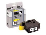 Dymo Industrial Rhino Heat Shrink Tubes 3 4 In. Yellow