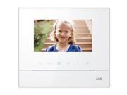 ABB Welcome 4.3 In. Video Hands Free Indoor Station White M22311 W