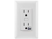 GE 14288 Z-Wave Plus Split Duplex Wall Receptacle, Tamper-Resistant (Gen5)