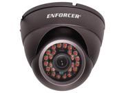 Seco Larm Enforcer Ball Camera 420TV 3.66mm 24 LEDs Dark Gray EV 122C DVB3Q