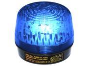 Seco Larm Enforcer Xenon Strobe Light 12VDC Blue Lens SL 126Q B