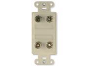 On Q Legrand Dual Speaker Connection Strap Ivory F9005 IV