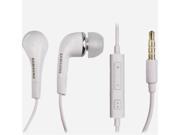 New OEM Samsung EHS64 White 3.mm Earphones Earbuds Headphones Headset with Remote and Mic With Extra Eargels For Samsung Character Freeform III 3 Gravity TX