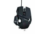 Mad Catz R.A.T. 7 MCB4370800B2 04 1 Matte Black Wired Laser Gaming Mouse for PC Windows 10 and Mac