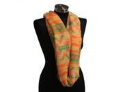 Yellow Southwestern Tribal Light Weight Infinity Wrap Cowl Women Scarf Circle