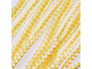 Satin Lace Ruffle Ribbon Trim 1 2 25 yards Wedding Baby shower Craft Sewing Color Yellow