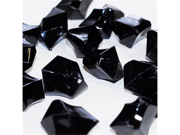 Acrylic Ice Chips table scatter confetti Floral Arranging Vase filler 1lb bag Color Black