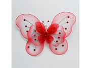 10 Inch Butterflies Party decorations 1 piece Color Red