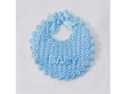 Baby Bib Cloth Favor For Baby Shower Decoration Ideas Color Solid Blue