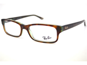RAY BAN Eyeglasses RB 5187 2445 Havana Green 52MM
