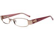 BEBE Eyeglasses BB5054 601 Rose Gold 47MM