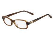 VALENTINO Eyeglasses V2623 236 Striped Brown 53MM