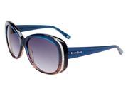 BEBE Sunglasses BB7092 427 Blue Fade 56MM