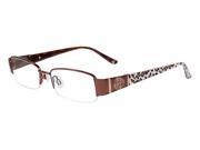 BEBE Eyeglasses BB5046 210 Topaz 52MM