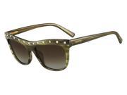 VALENTINO Sunglasses V650S 305 Striped Khaki 54MM