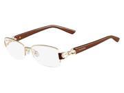 VALENTINO Eyeglasses V2106 717 Gold 53MM