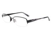 BEBE Eyeglasses BB5055 001 Jet 50MM